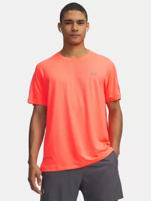 Moška majica s kratkimi rokavi UNDER ARMOUR VELOCITI REFLCT SS 6009518-824 ORANŽNA