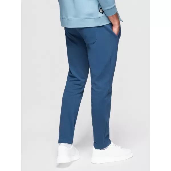  Moške hlače OMBRE OM-PABS-0304 TEMNO MODRA 