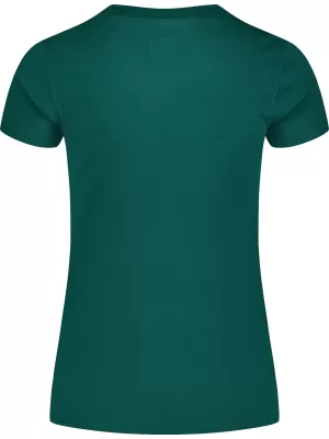 Ženska majica s kratkimi rokavi NORDBLANC STARLIGHT NBSLT8176 ZELENA