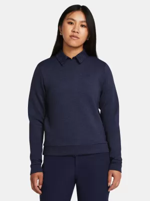 Ženski pulover UNDER ARMOUR UA DRIVE MIDLAYER CREW 1387143-410 MODRA