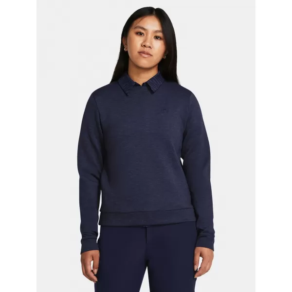  Ženski pulover UNDER ARMOUR UA DRIVE MIDLAYER CREW 1387143-410 MODRA 