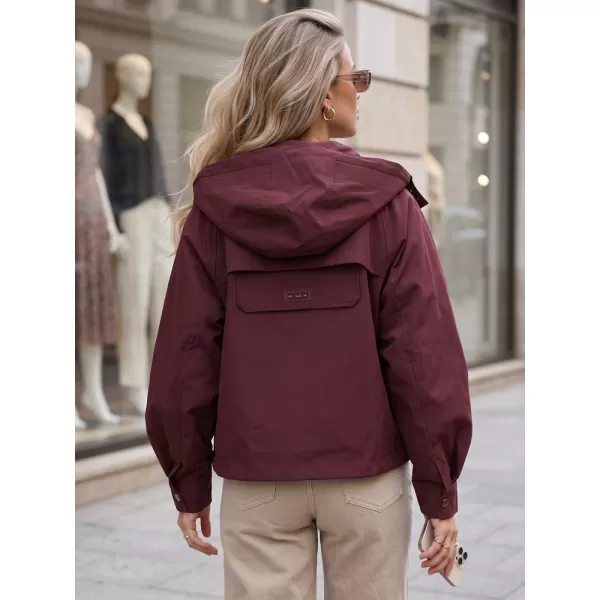  Ženska jakna DSTREET TY5964 KLARET 