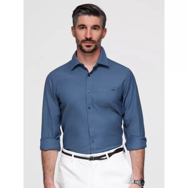 Moška srajca OMBRE K695 DENIM 
