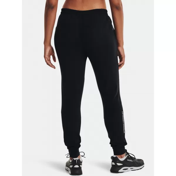  Ženske hlače UNDER ARMOUR UA RUSH FLEECE PANT 1365775-001 ČRNA 