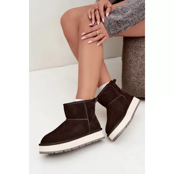  Ženski čevlji BIG STAR SHOES UU274693 RJAVA/BEŽ 