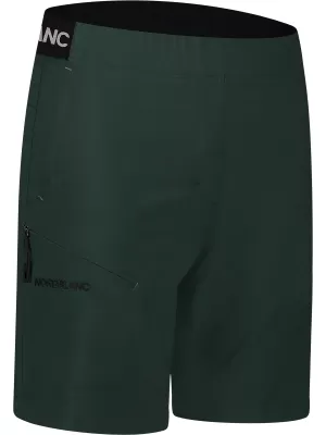 Ženske kratke hlače NORDBLANC RILL NBSPL8354 TEMNO ZELENA
