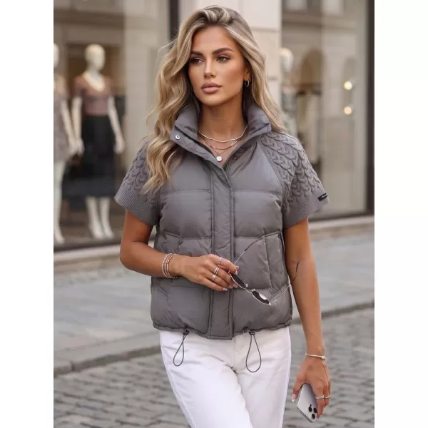  Ženska jakna DSTREET TY5926 TEMNO SIVA 