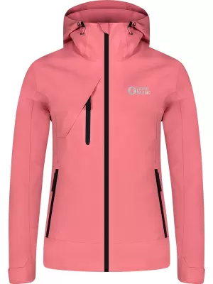 Ženska nepremočljiva jakna NORDBLANC BOURNE NBSJL8317 ROZA