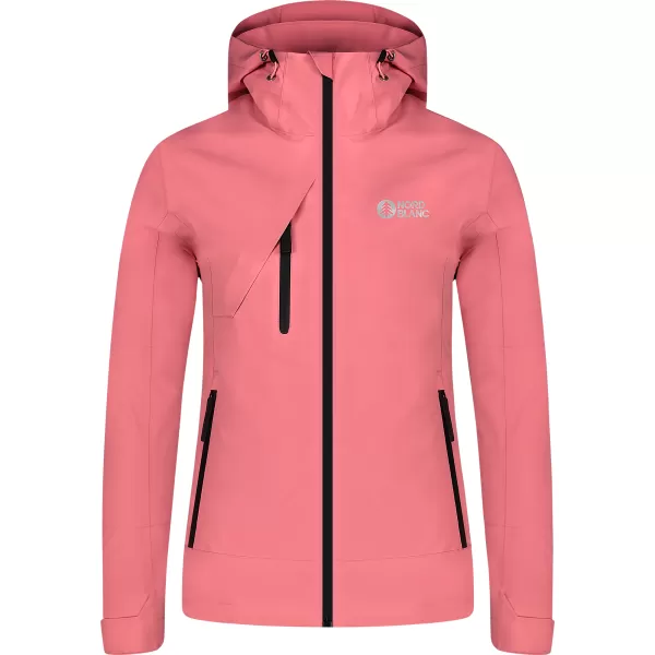  Ženska nepremočljiva jakna NORDBLANC BOURNE NBSJL8317 ROZA 