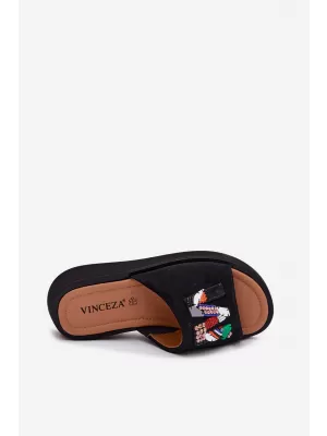 Ženski copati VINCEZA 66942 ČRNA