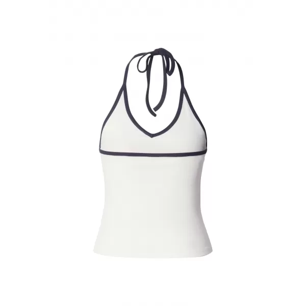  Ženski top URBAN CLASSICS TB8352-00555 UMAZANO BELO 