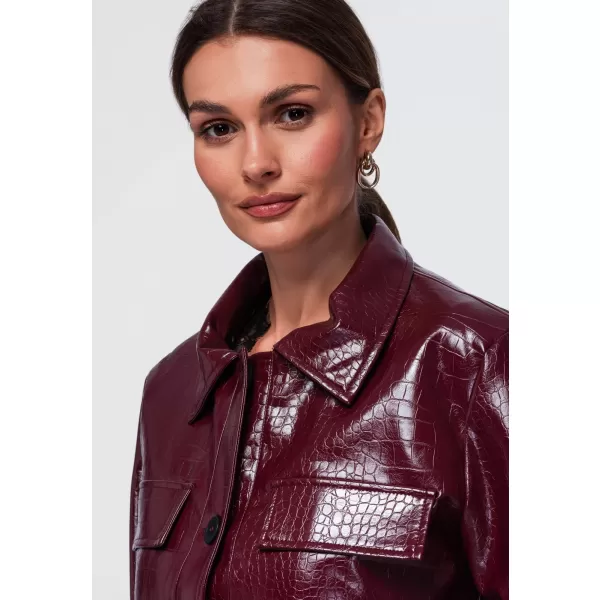  Ženska jakna OMBRE OW-JAFL-0145 BORDO 