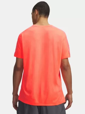 Moška majica s kratkimi rokavi UNDER ARMOUR VELOCITI REFLCT SS 6009518-824 ORANŽNA
