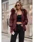 Ženska jakna DSTREET TY5992 BORDO
