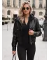 Ženska jakna DSTREET TY5876 ČRNA