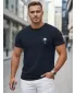 Moška majica s kratkimi rokavi DSTREET NX5126R-NY TEMNO MODRA