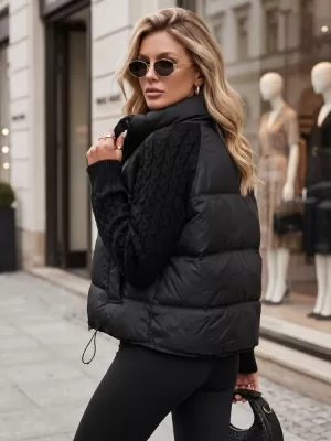 Ženska jakna DSTREET TY5930 ČRNA