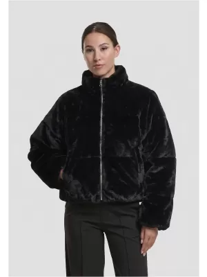 Ženska prešita jakna URBAN CLASSICS TB7935-00007 ČRNA