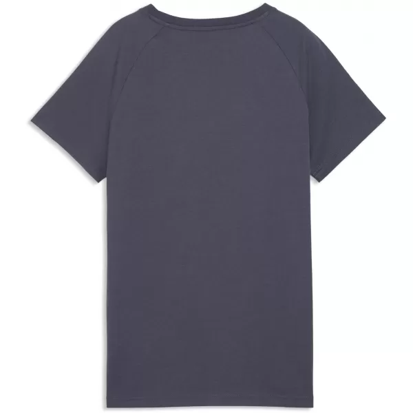  Ženska majica s kratkimi rokavi PUMA ESS SEQUINS TEE 69457635 ČRNILNE GLOBINE 