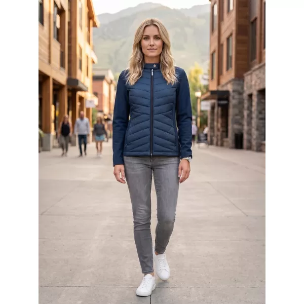  Ženska hibridna jakna MALFINI PREMIUM CROSS 556 MORNARSKO MODRA 