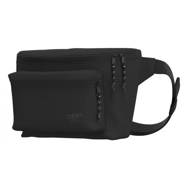 Ledvica CABINZERO Flicker Hip Pack 4L ABSOLUTNO ČRNA 