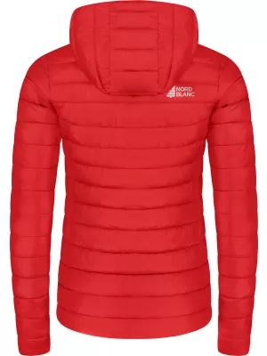 Ženska prešita jakna NORDBLANC NIMBUS WJL8395 RDEČA