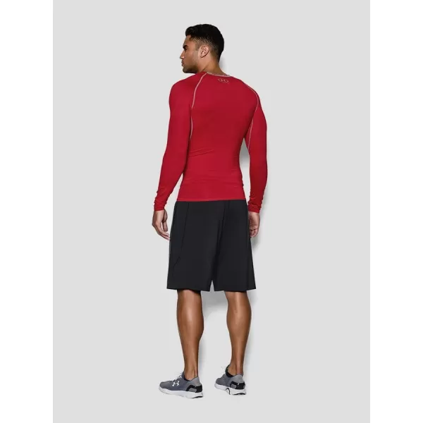  Moška kompresijska majica UNDER ARMOUR HG LS 1257471-600 RDEČA 
