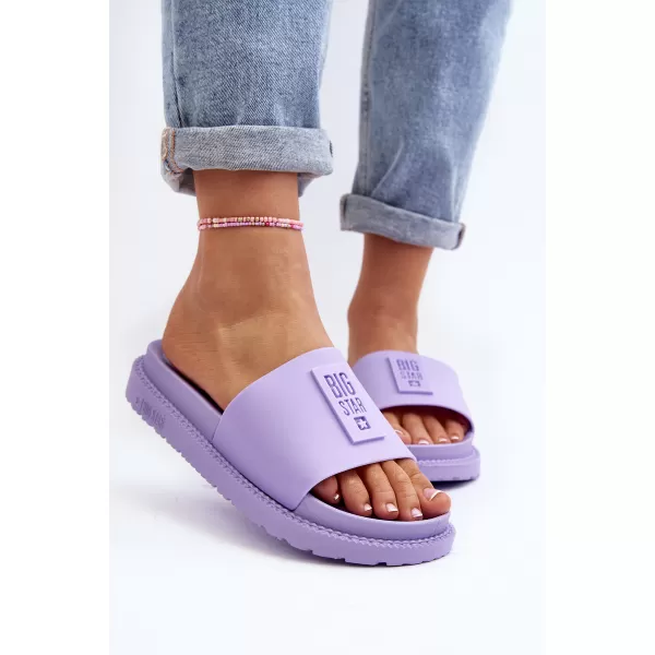  Ženski copati BIG STAR SHOES LL274426 VIJOLIČNA 