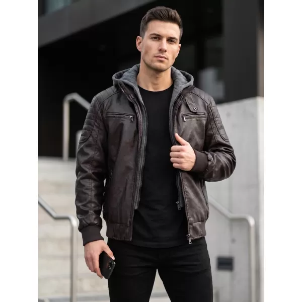  Moška jakna DSTREET TX5136 RJAVA 