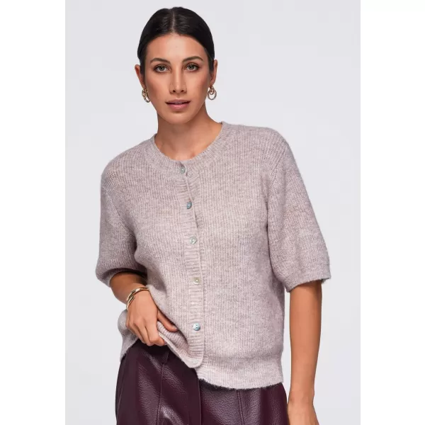  Ženska bluza OMBRE OW-TS-E0091 UMAZANO ROZA 