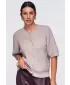 Ženska bluza OMBRE OW-TS-E0091 UMAZANO ROZA