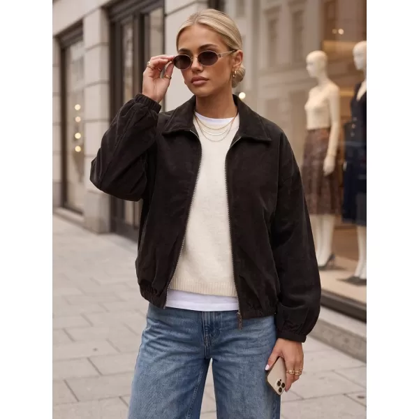  Ženska jakna DSTREET TY6053 RJAVA 