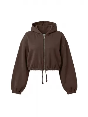 Ženski pulover URBAN CLASSICS TB8635-14274 ČOKOLADNO RJAVA