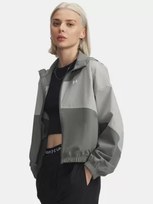Ženska jakna UNDER ARMOUR RIVAL WOVEN JACKET 1389631-709 BELA