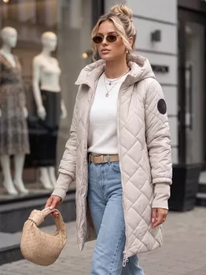 Ženska jakna DSTREET TY5864 SVETLO SIVA