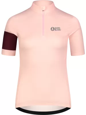 Ženski kolesarski dres NORDBLANC ENTHUSIAST NBSLF8084 ROZA