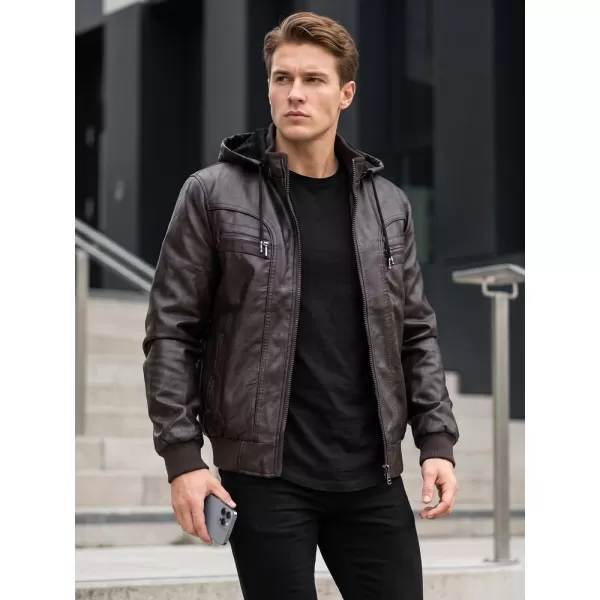  Moška jakna DSTREET TX5137 RJAVA 