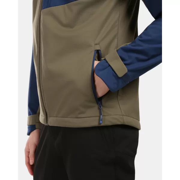  Moška softshell jakna KILPI ONTAVIO-M 1M0112KI KAKI 