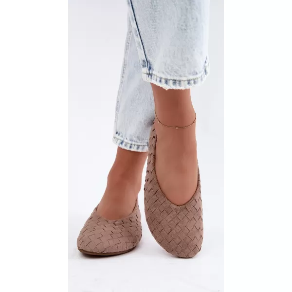 Ženske balerinke BOTO 9867 KAKI 