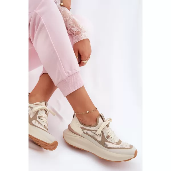  Ženski čevlji BIG STAR SHOES TT274571 BEŽ 