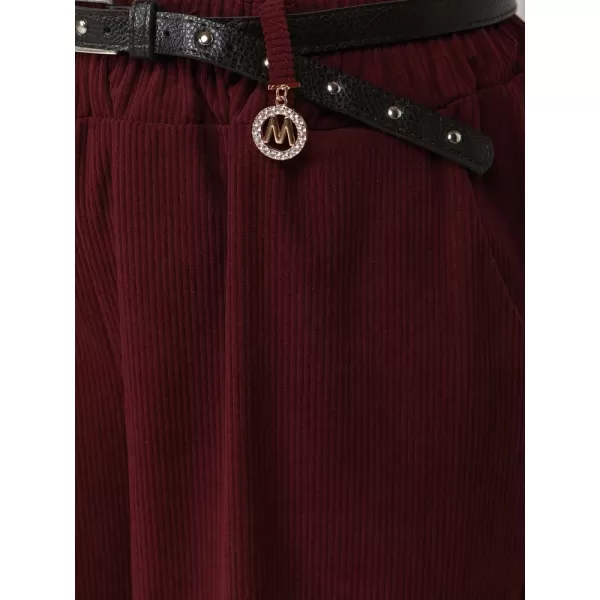  Ženske hlače DSTREET UY3173 BORDO 