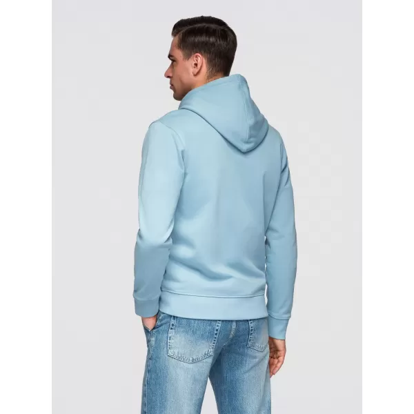  Moški pulover OMBRE OM-SSBZ-0272 MODRA 