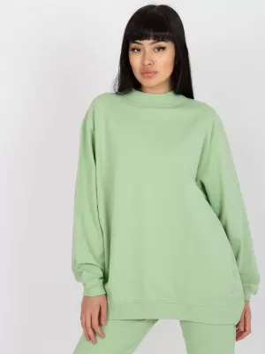 Ženski pulover BASIC FEEL GOOD AP-BL-A-R001 PISTACIJE