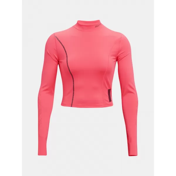  Ženska majica s kratkimi rokavi UNDER ARMOUR UA RUN ANYWHERE LASER LS 1365641-819 ROZA 