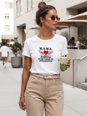 Ženska majica s kratkimi rokavi DSTREET NX5026RY-WH BELA