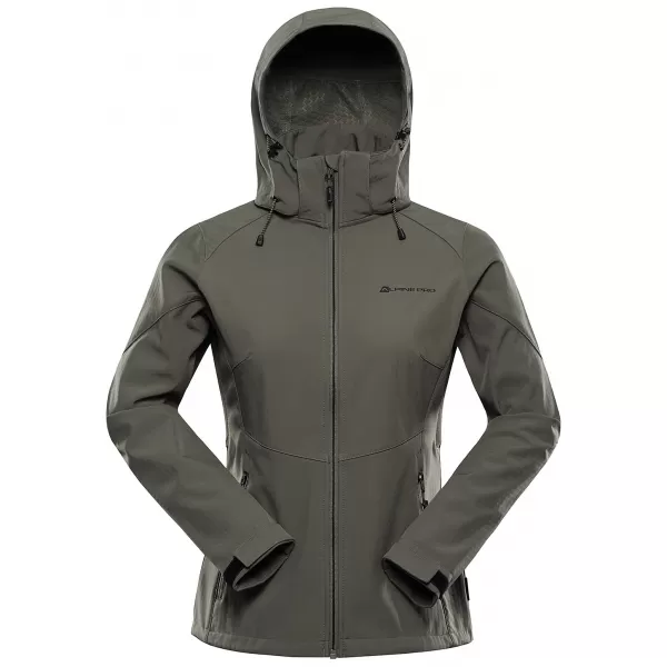  Ženska softshell jakna ALPINE PRO HOORA 2 KUHANA BAZILIKA 