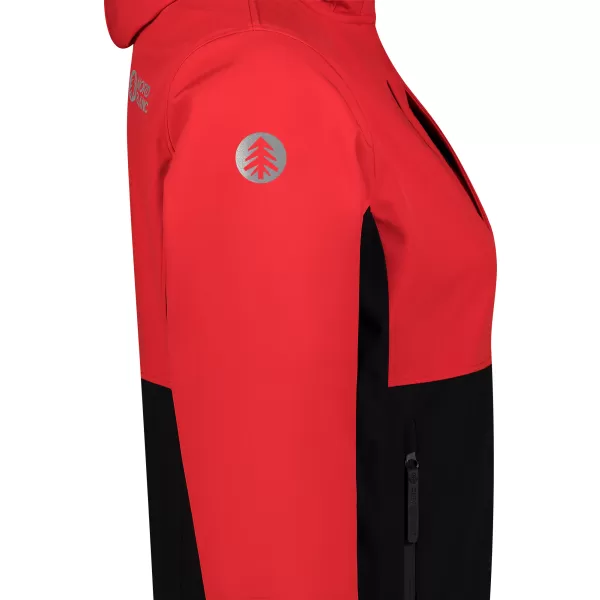  Ženska softshell jakna NORDBLANC BLINK NBSSL8320 RDEČA 