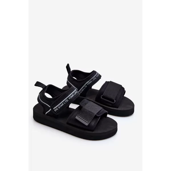  Ženske sandale BIG STAR SHOES LL274784 ČRNA 