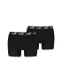 Moške boksarice PUMA ELEMENTS MEN BASIC BOXERS 2P 93875309 ČRNA