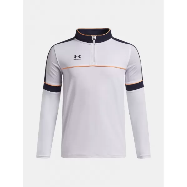  Fantovski pulover UNDER ARMOUR UA B CHALLENGER TRAINING QZ 6004080-100 BELA 
